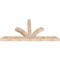 Ekena Millwork Richland Smooth Timber Gable Bracket, Douglas Fir, 60"W x 30"H x 3 1/2"D x 3 1/2"F, 12/12 Pitch GBW060X30X0404RIC00SDF - alternate 4